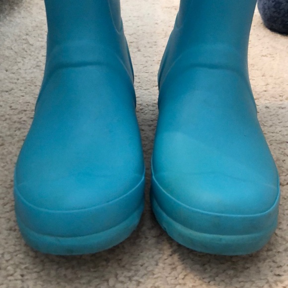 Hunter Original Tall Rain Boots - Turquoise - Picture 5 of 8